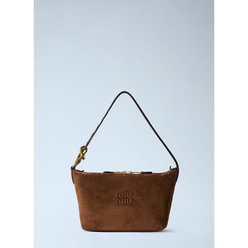 Miu Miu Men Spirit Suede Bag
